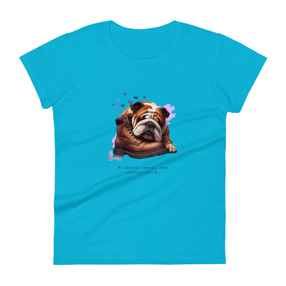 Endless Charm English Bulldog Women's Short Sleeve T-Shirt