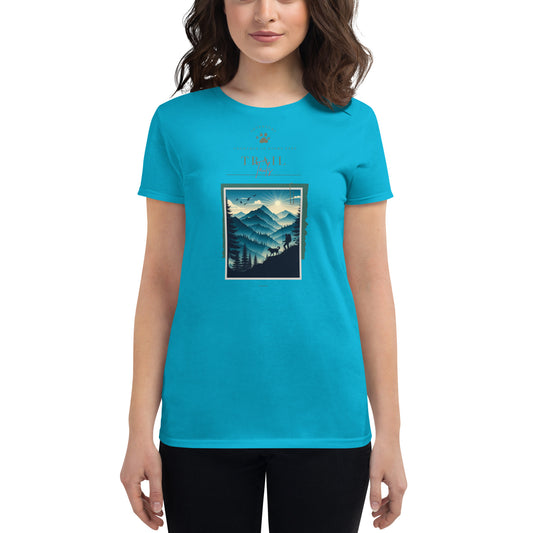 Trail Tails: Adventure Together Women’s Short Sleeve T-Shirt