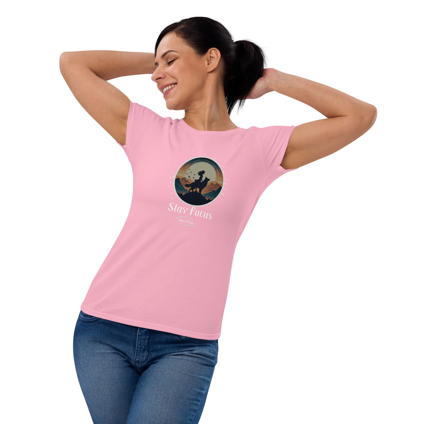 Stay Focus Women's Short Sleeve T-Shirt