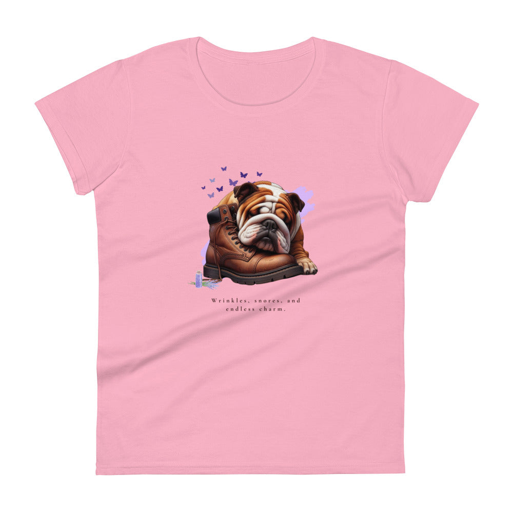 Endless Charm English Bulldog Women's Short Sleeve T-Shirt