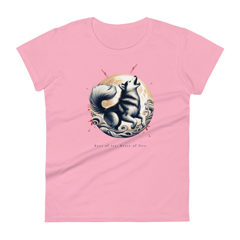 Husky Moon Women's Relaxed T-Shirt