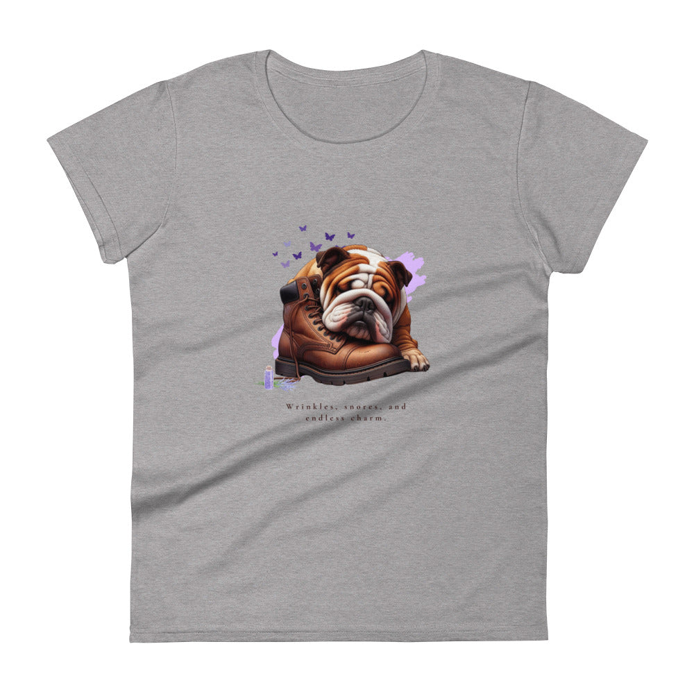 Endless Charm English Bulldog Women's Short Sleeve T-Shirt