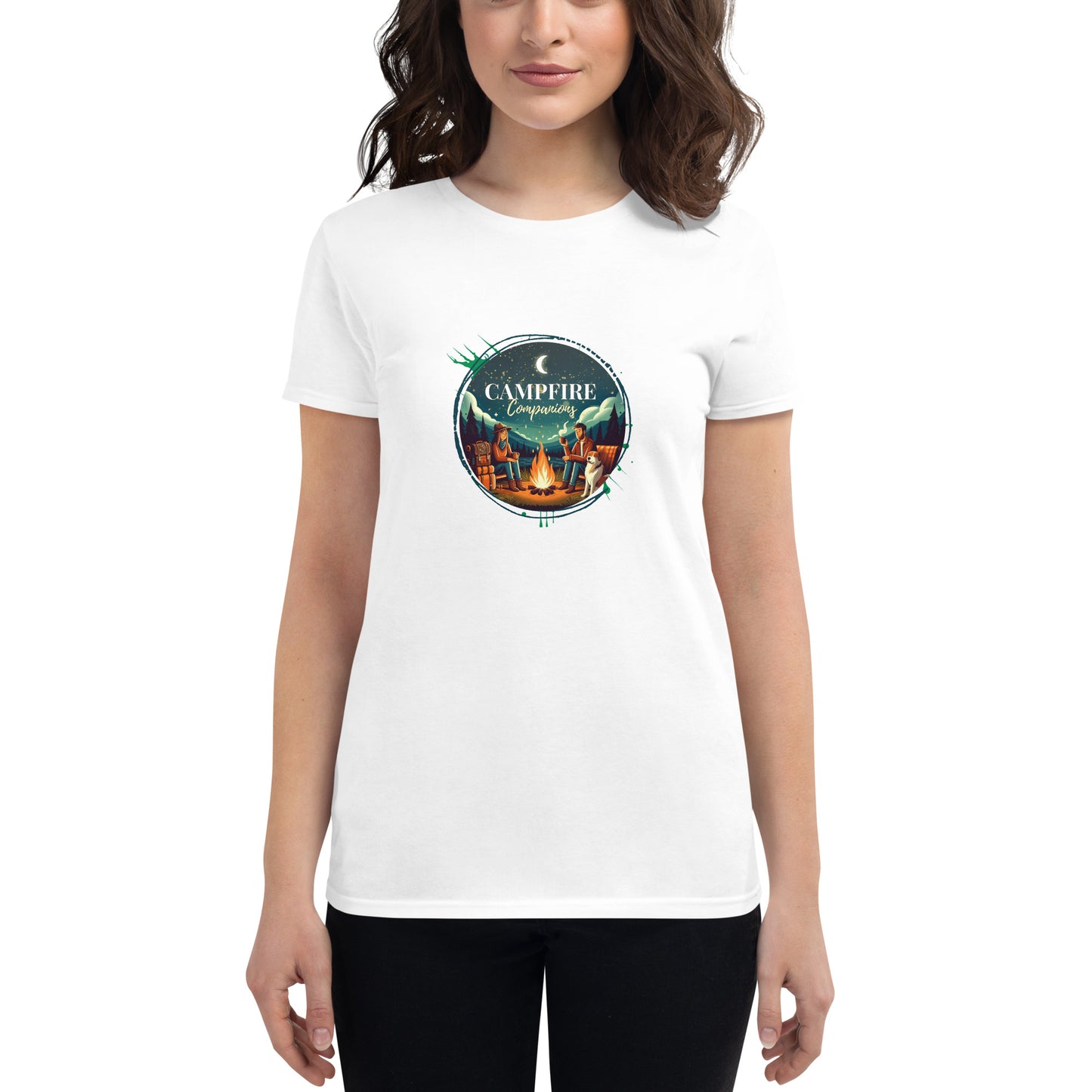 Campfire Companions  Women's short sleeve t-shirt