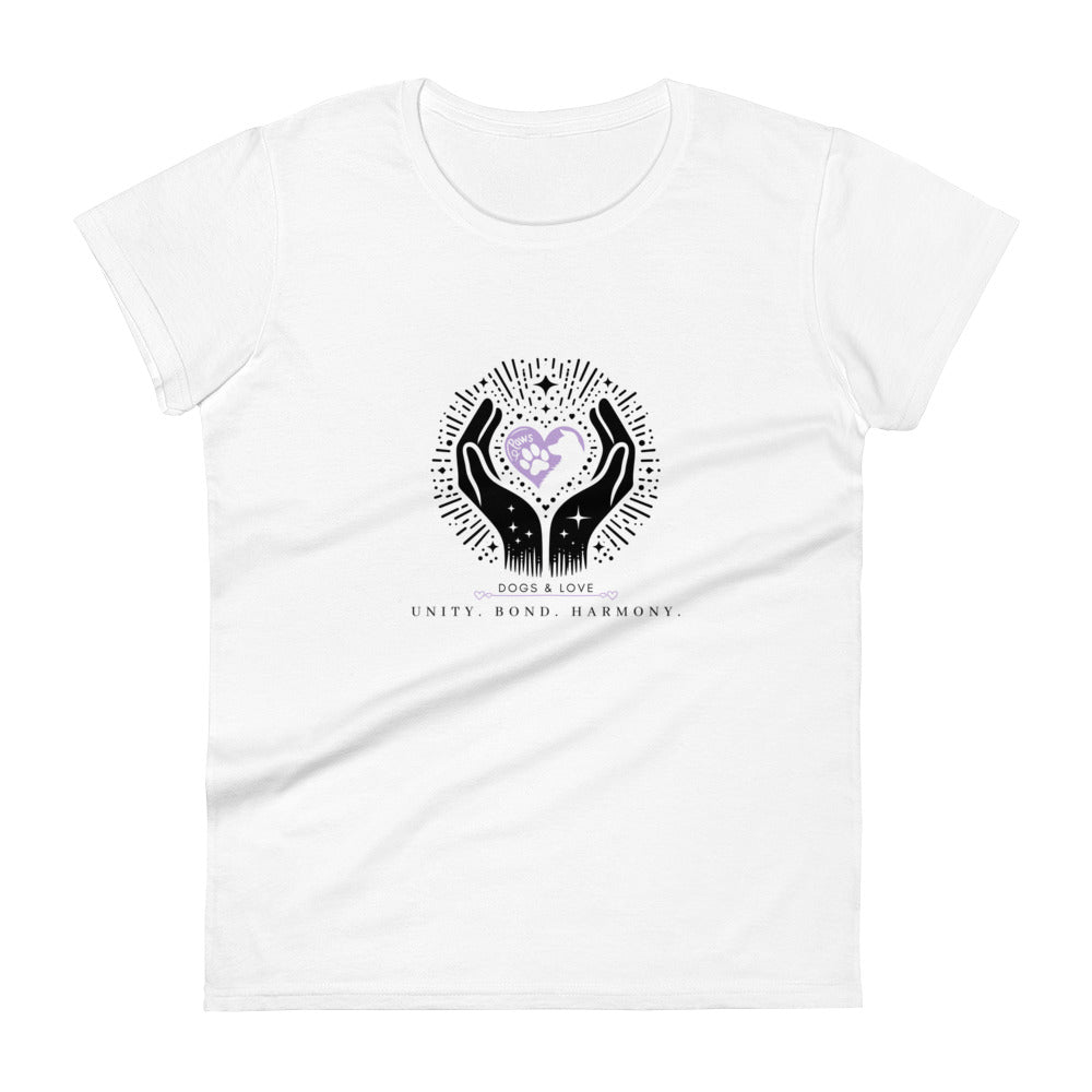 Dogs & Love: A Pawfect Bond Women's short sleeve t-shirt