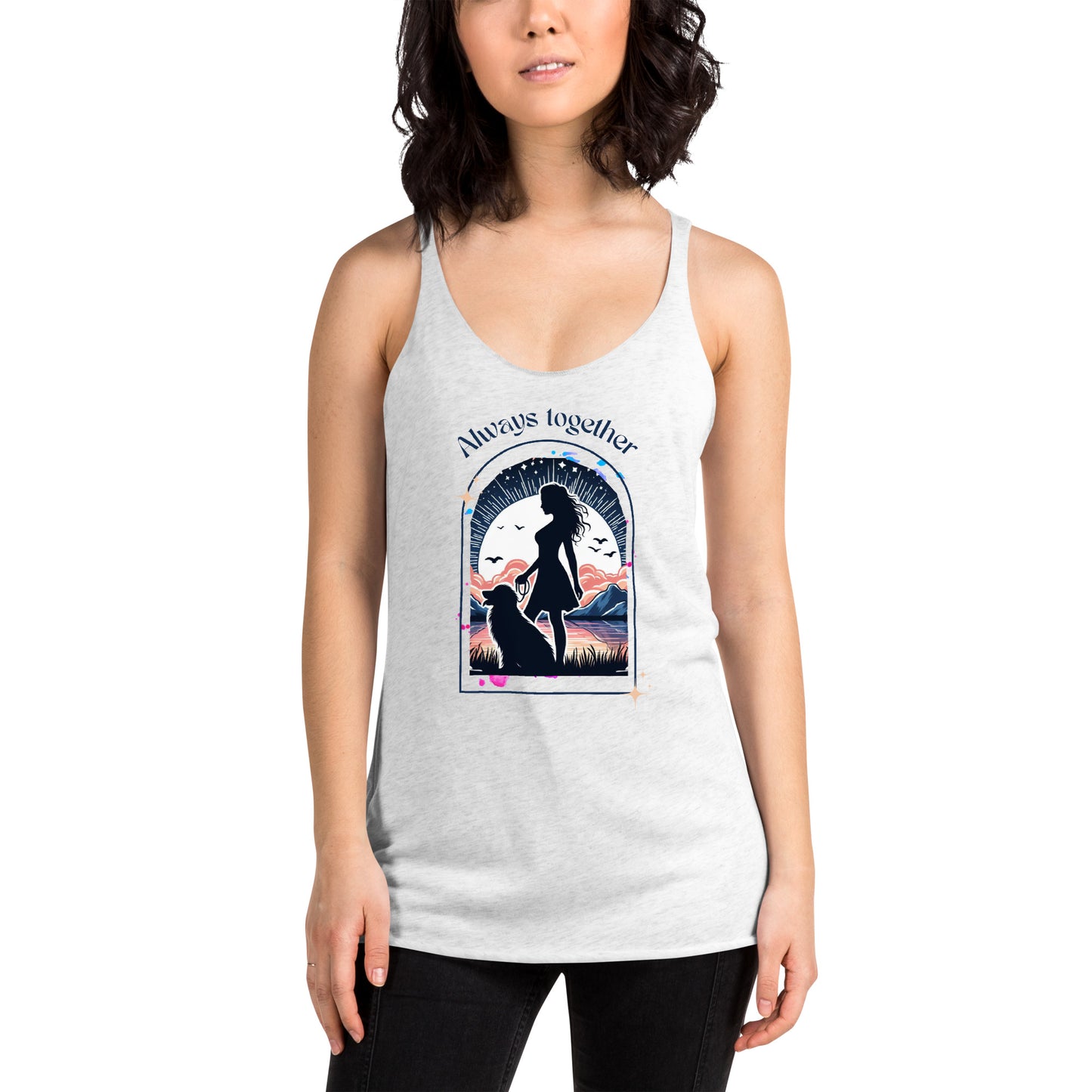 Always Together Women's Racerback Tank