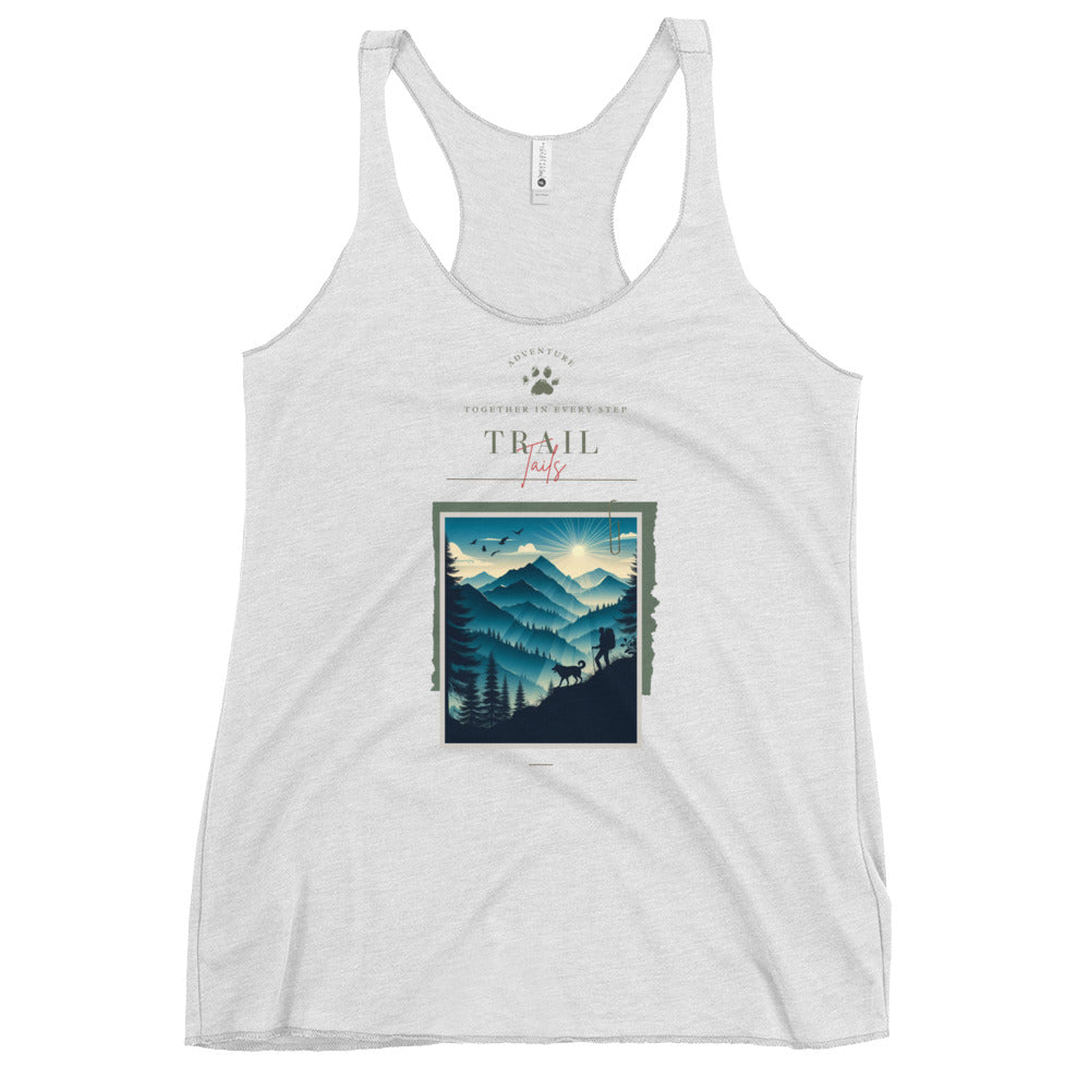 Trail Tails: Adventure Together Women’s Racerback Tank