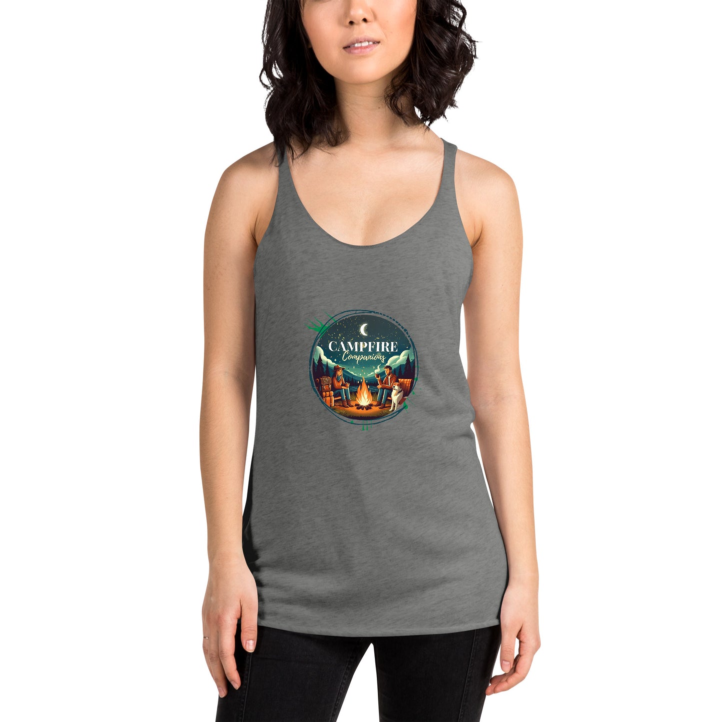 Campfire Companions Women's Racerback Tank