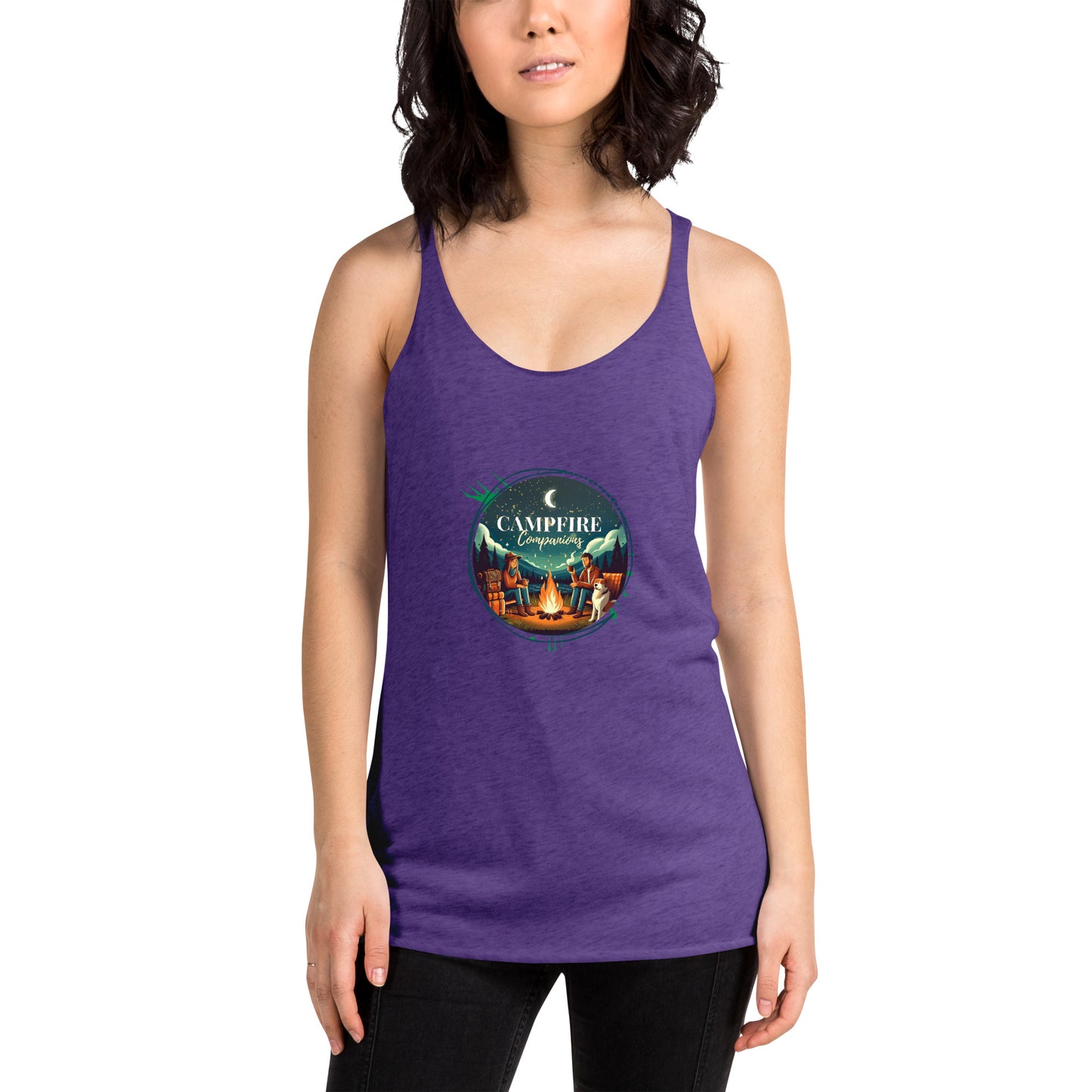 Campfire Companions Women's Racerback Tank