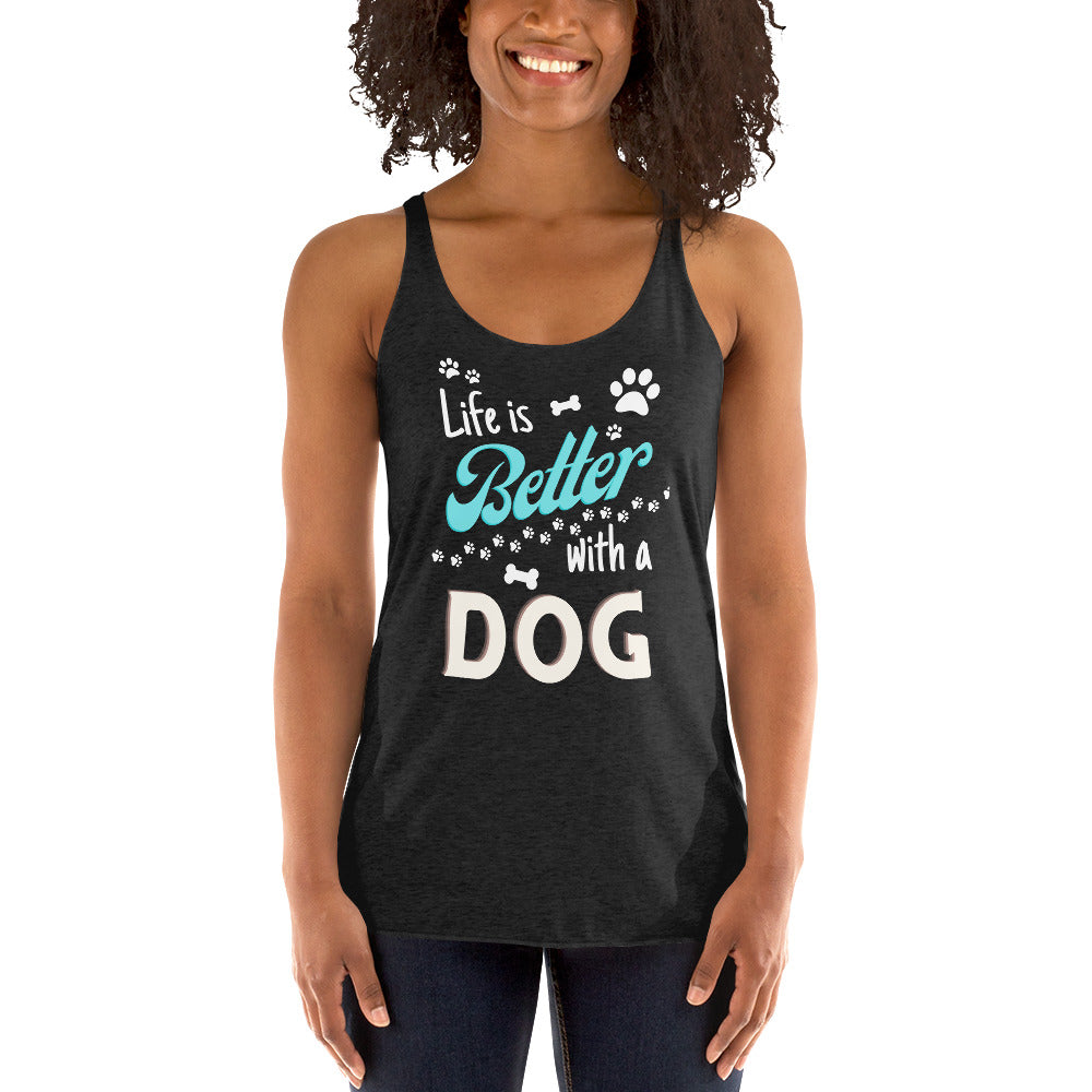 Life is Better Women's Racerback Tank