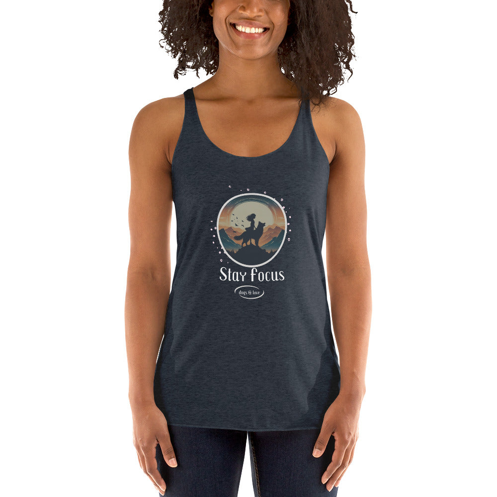 Stay Focus Women's Racerback Tank