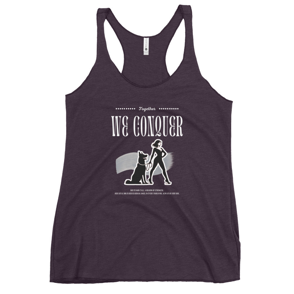 Together We Conquer Women's Racerback Tank