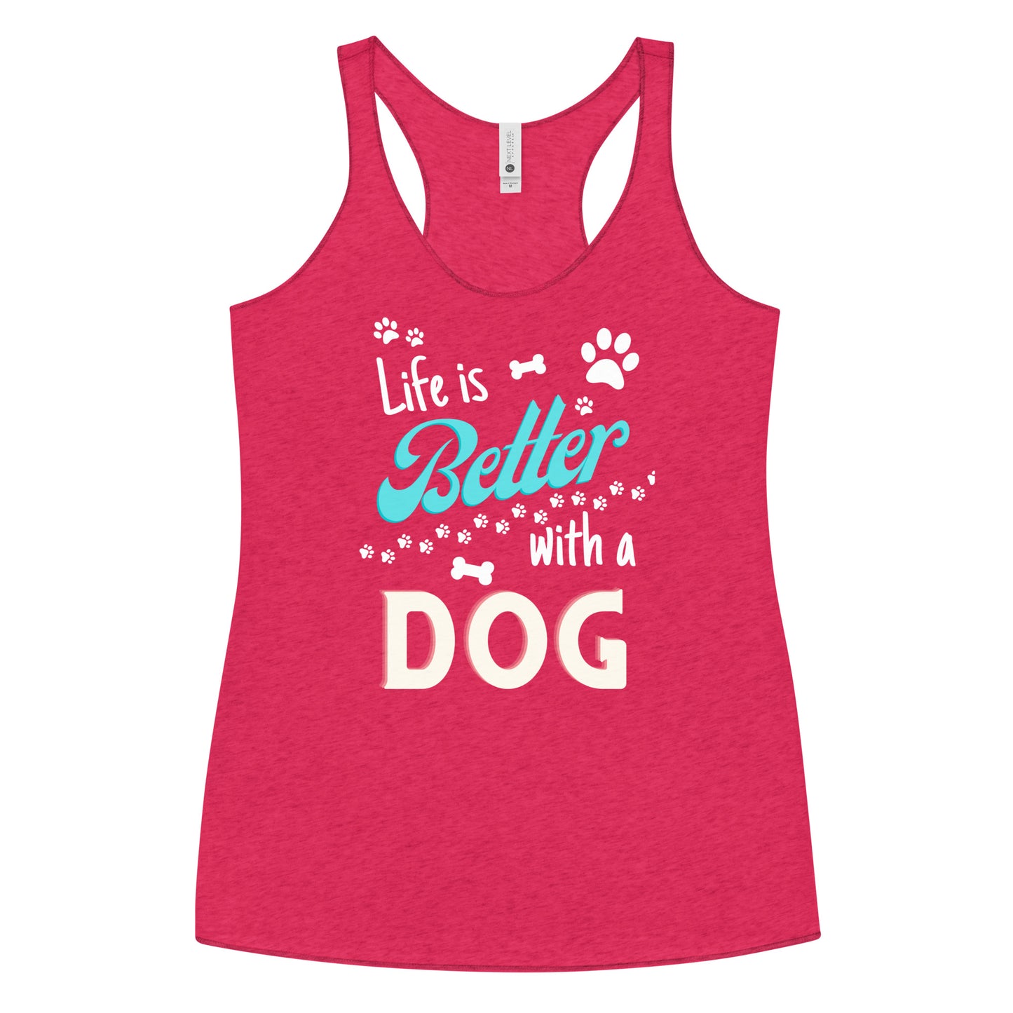 Life is Better Women's Racerback Tank