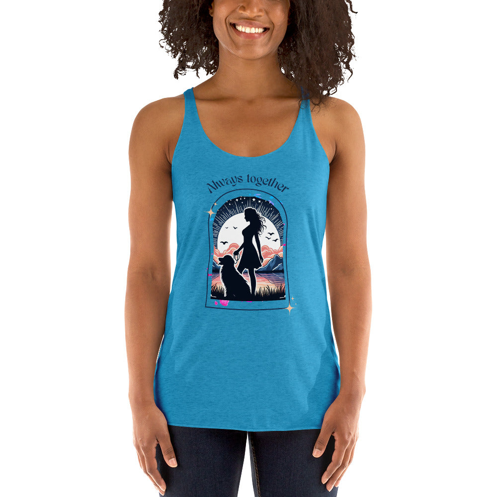 Always Together Women's Racerback Tank