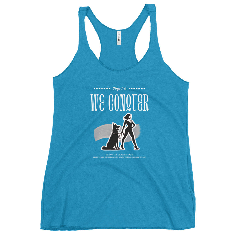 Together We Conquer Women's Racerback Tank