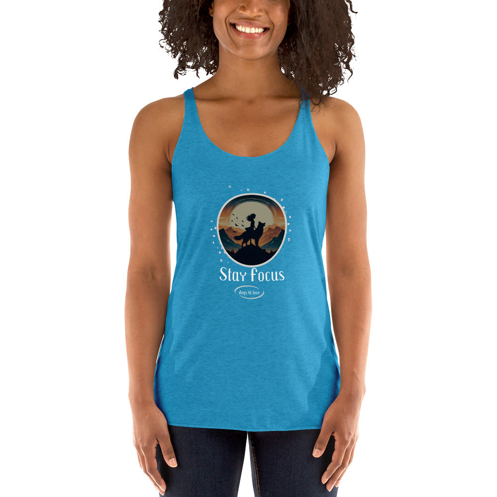 Stay Focus Women's Racerback Tank