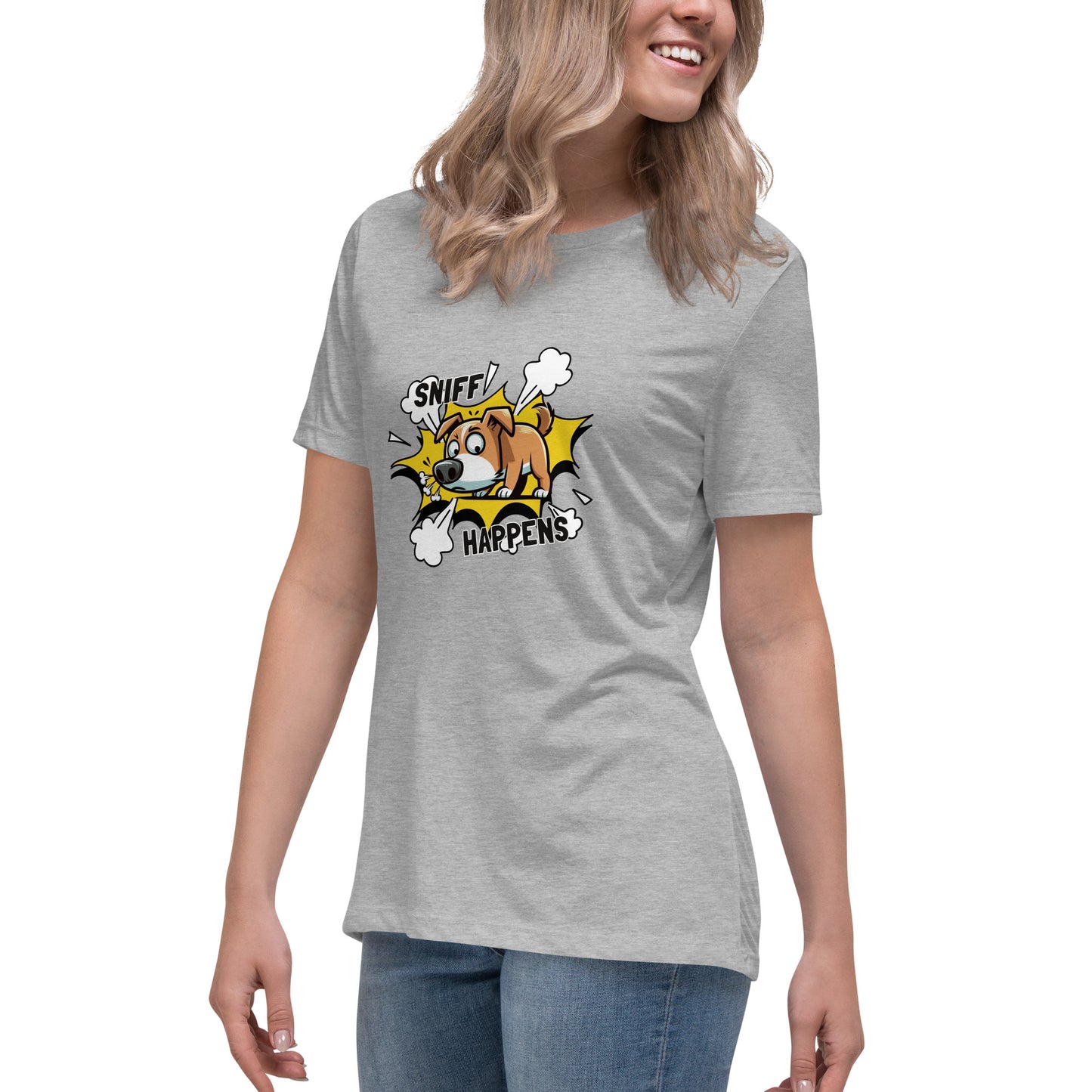 Sniff Happens Women's Relaxed T-Shirt