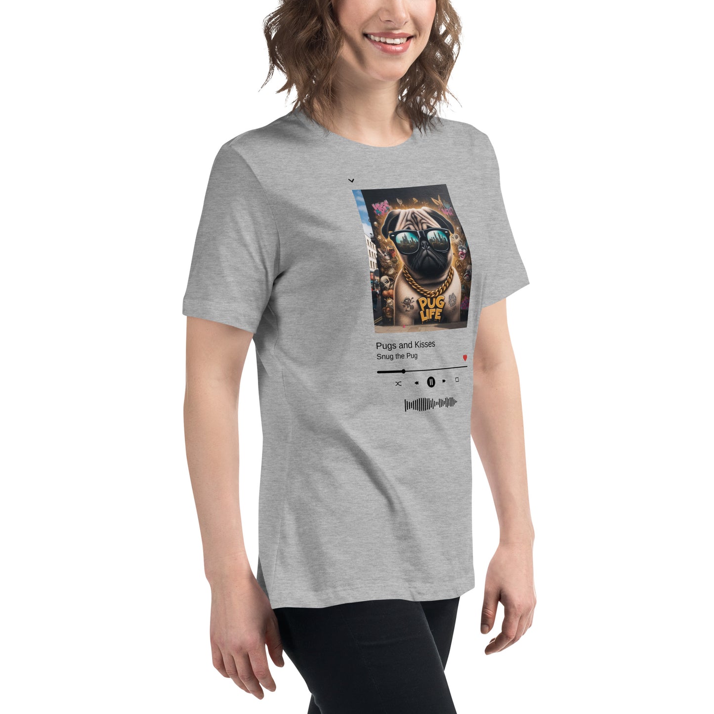 Pug Life Women's Relaxed T-Shirt