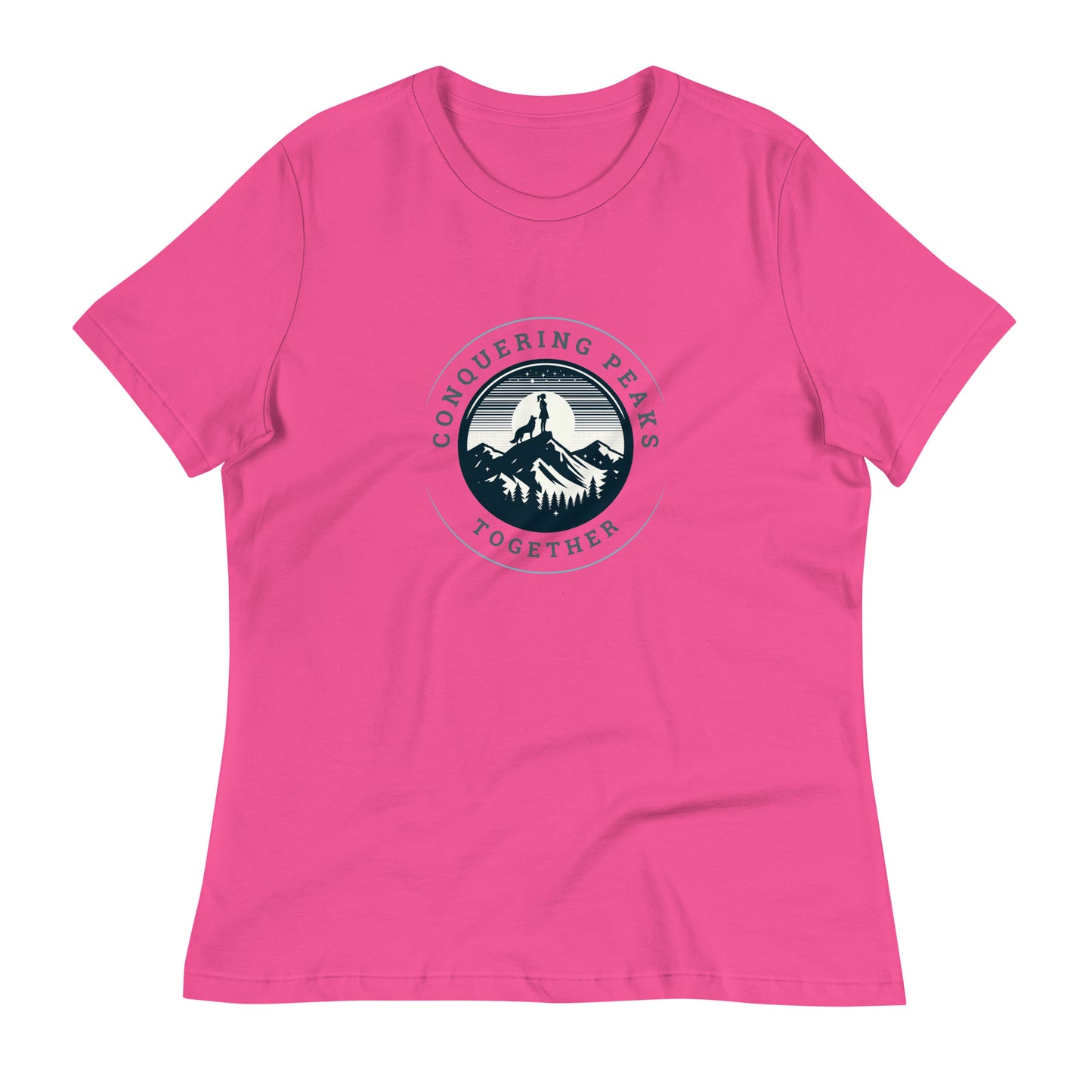 Conquering Peaks Together Women's Relaxed T-Shirt