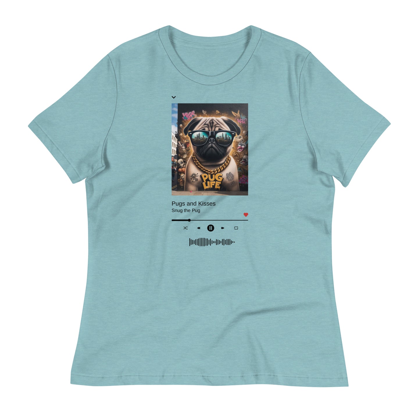 Pug Life Women's Relaxed T-Shirt