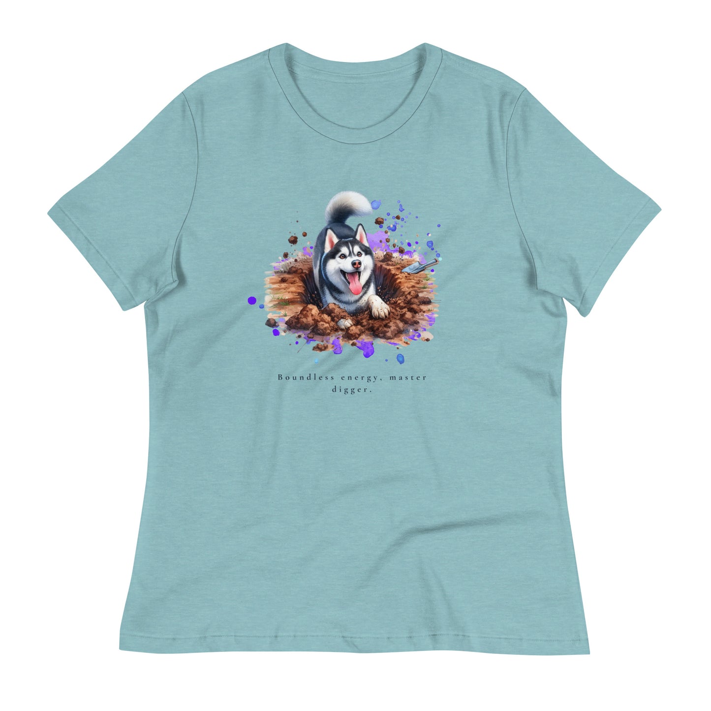 Husky Master Digger Women’s Relaxed T-Shirt