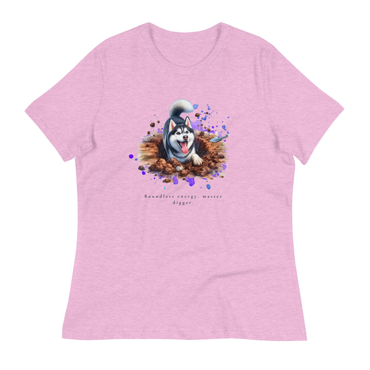 Husky Master Digger Women’s Relaxed T-Shirt