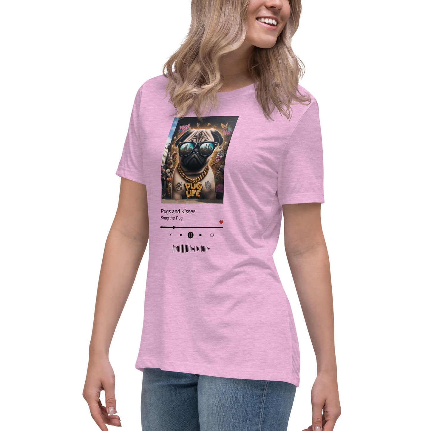 Pug Life Women's Relaxed T-Shirt