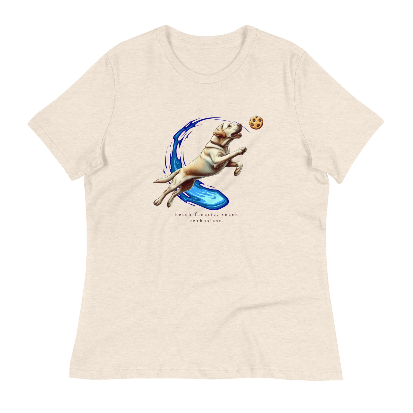 Labrador Fetch Fanatic Women's Relaxed T-Shirt