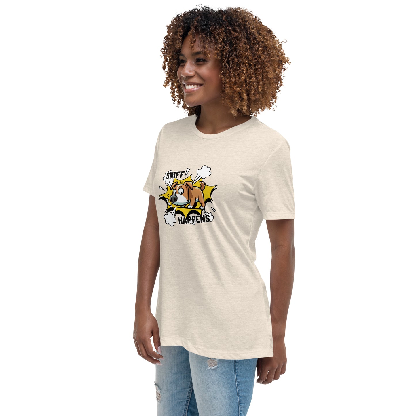 Sniff Happens Women's Relaxed T-Shirt