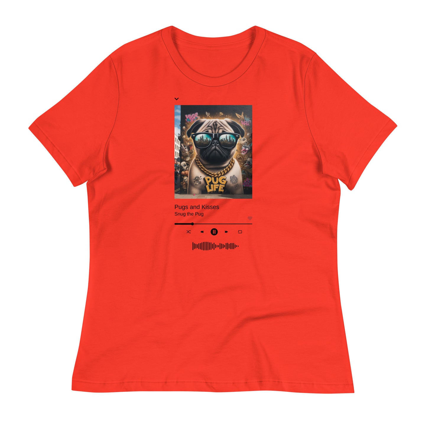 Pug Life Women's Relaxed T-Shirt