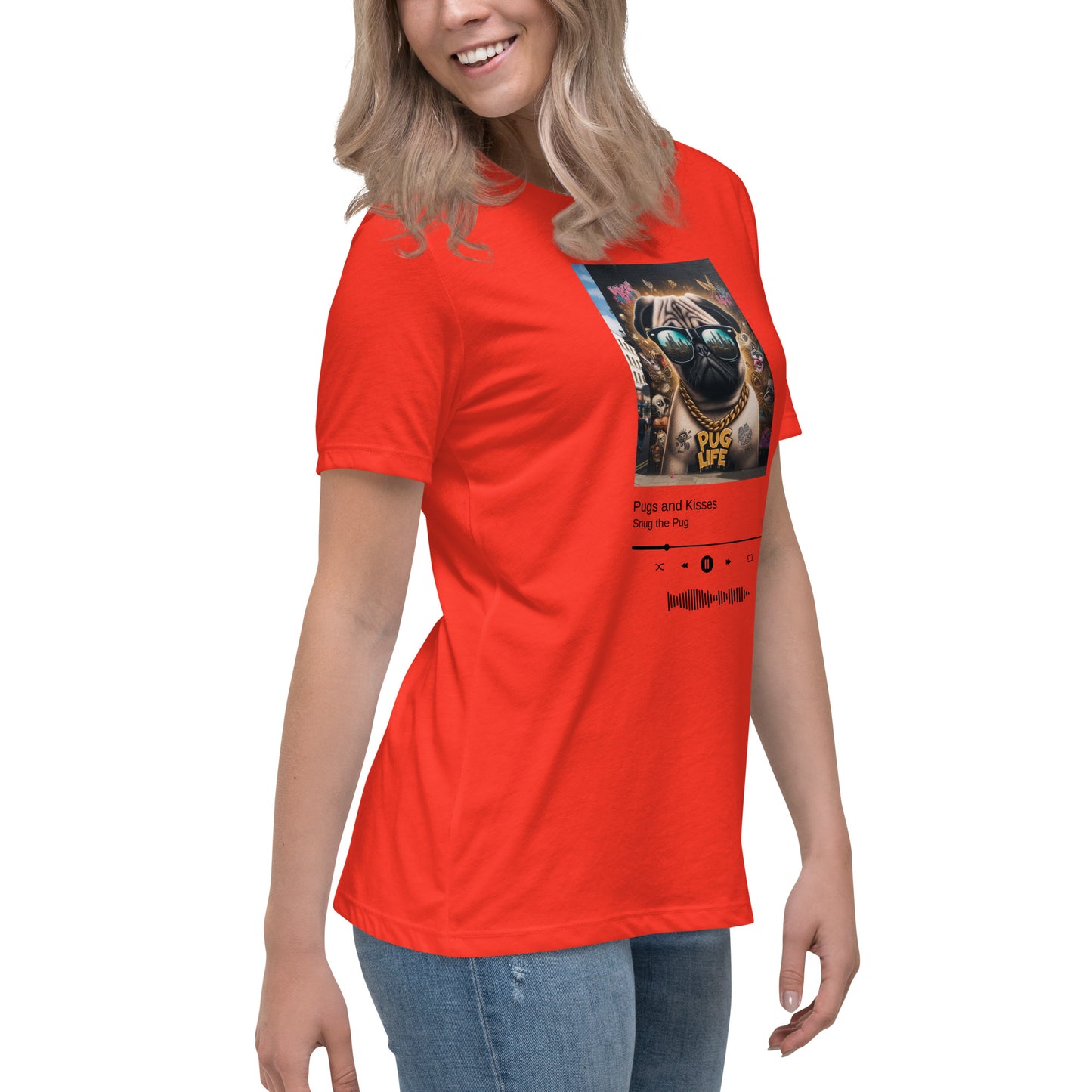 Pug Life Women's Relaxed T-Shirt