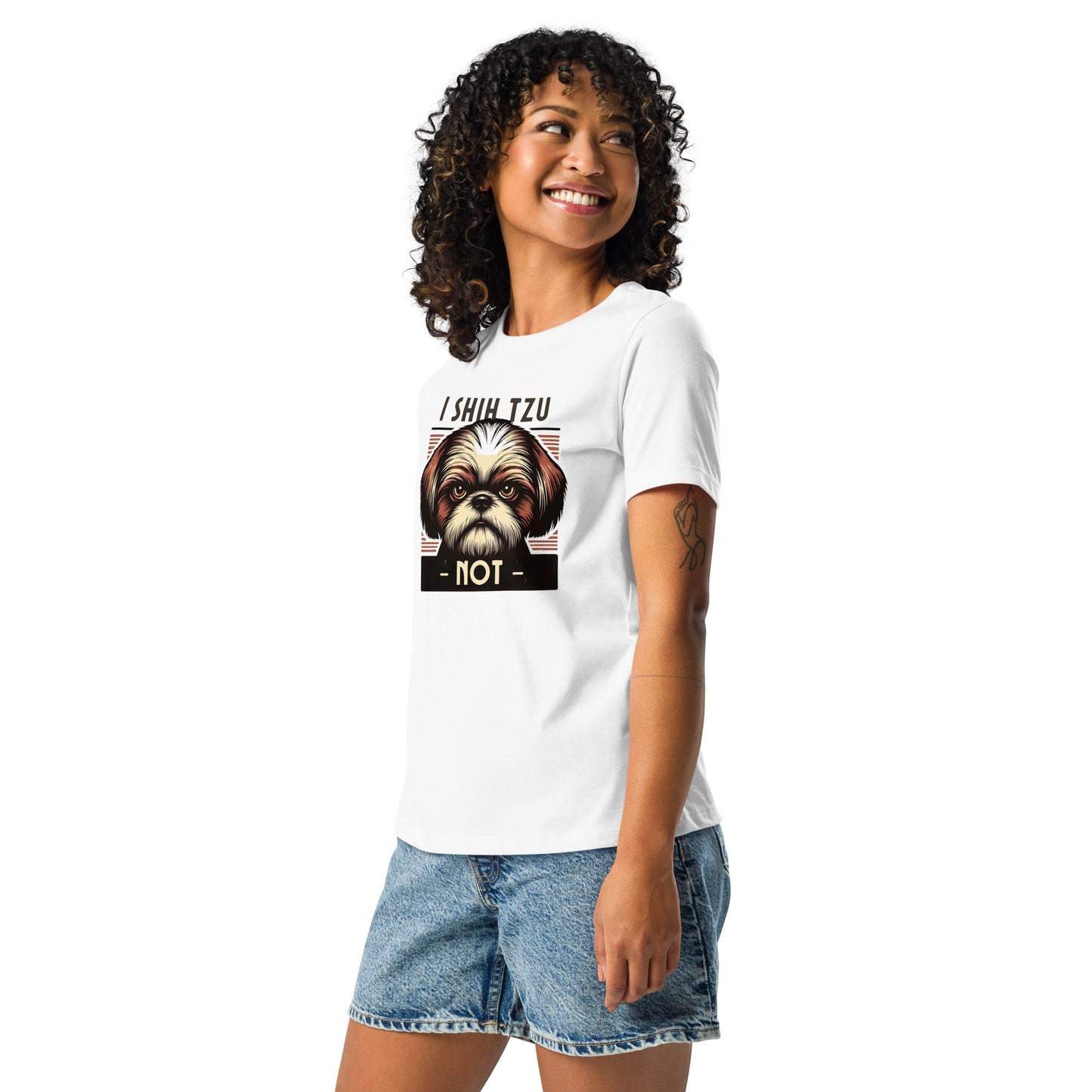 I Shih Tzu Not Women's Relaxed T-Shirt